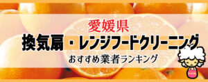 愛媛県の換気扇掃除・レンジフードクリーニング業者おすすめランキング