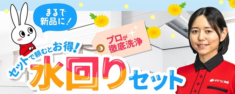 おそうじ革命の水回りセット